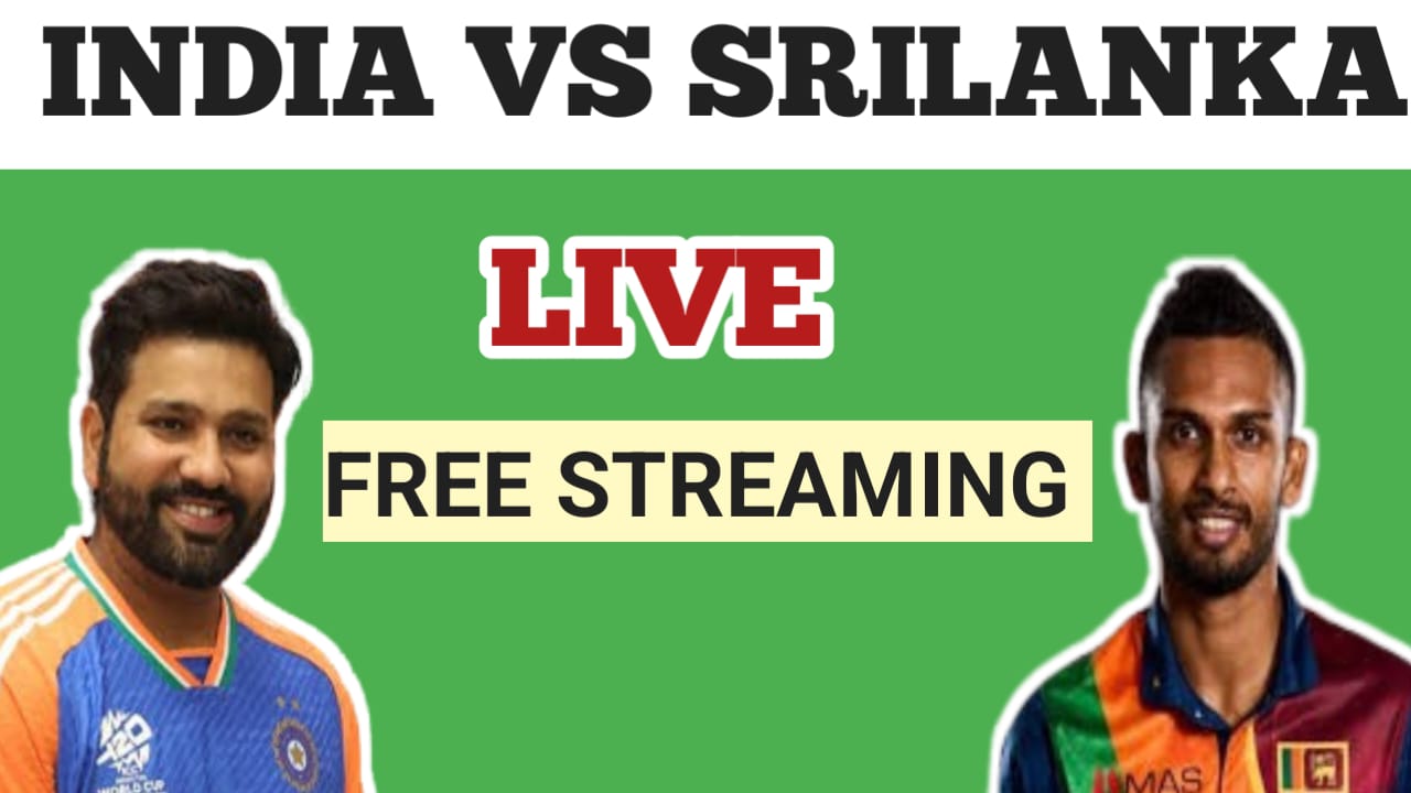 India vs Srilanka Odi Match live free 2024 